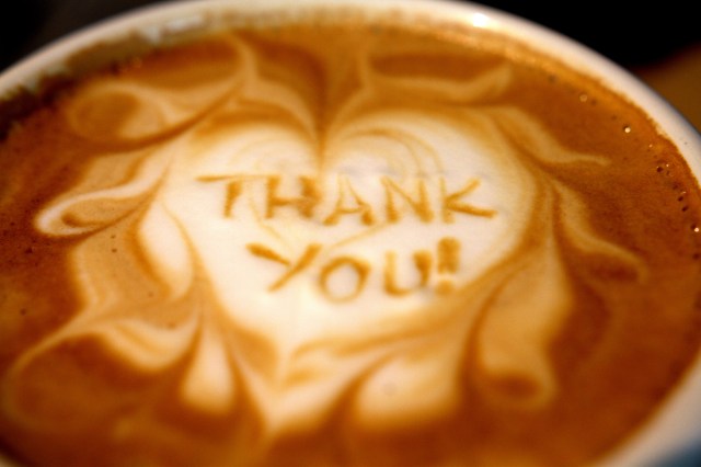 ThankYouLatteArt